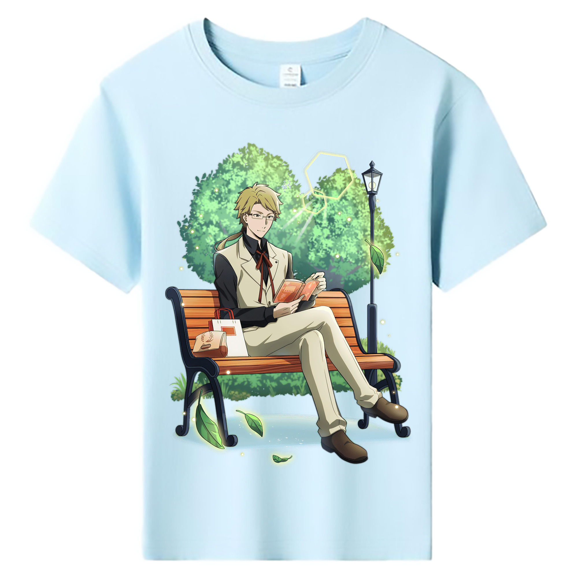 （画像用） 文豪ストレイドッグス Bungo Stray Dogs 綿100％キッズTシャツ（フロントプリント）